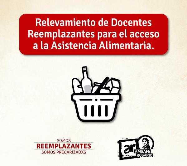 Relevamiento de Docentes Reemplazantes para el acceso a la Asistencia Alimentaria.