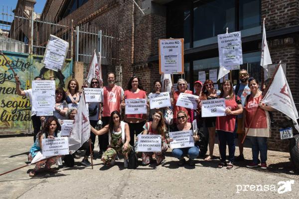 Presentación de los reclamos sobre el robo del impuesto a las ganancias. El salario no es ganancia