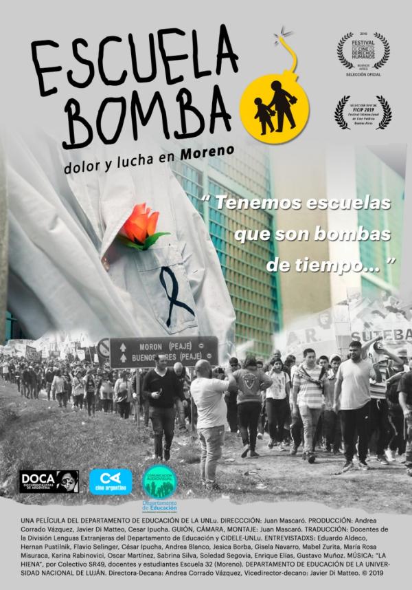 Presentación en Rosario del documental “Escuela Bomba. Dolor y lucha en Moreno”