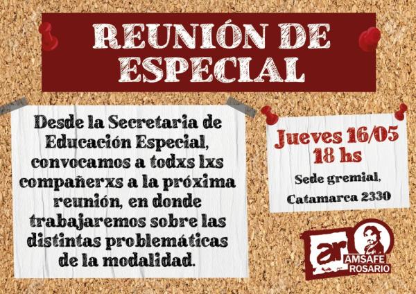 Reunión de Especial 