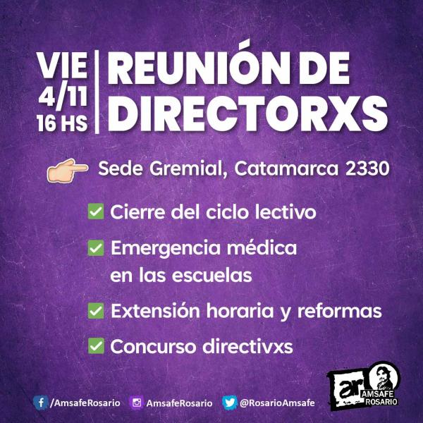 Reunión de Directorxs