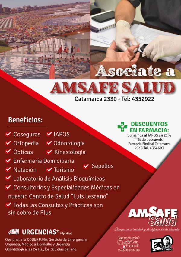 Asociate a Amsafe Salud