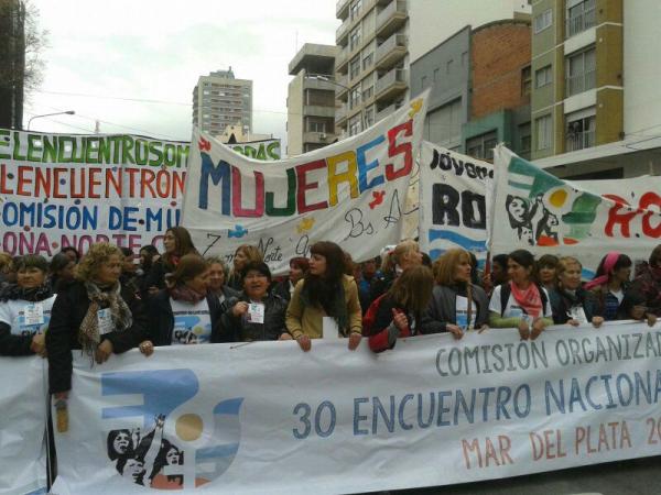 Amsafe Rosario en el XXX Encuentro Nacional de Mujeres