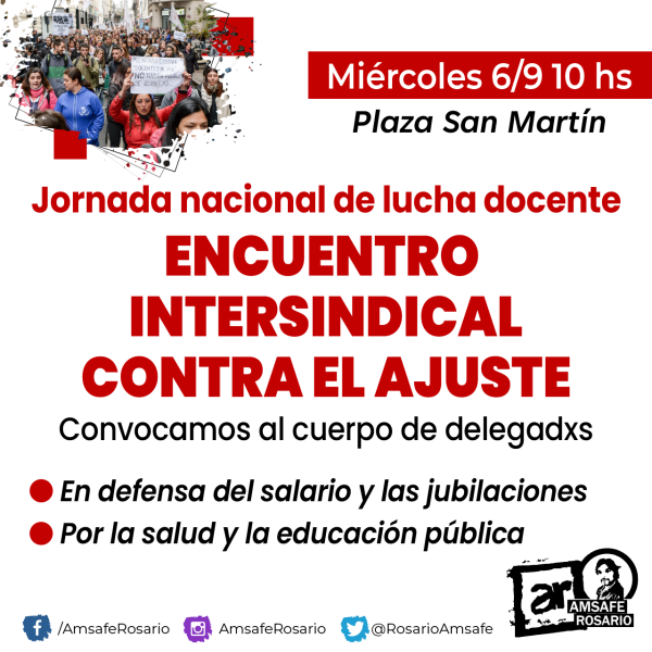 Encuentro intersindical contra el ajuste