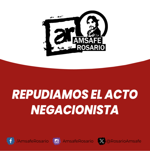 Repudiamos el acto negacionista