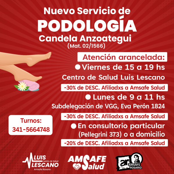 Nuevo Servicio de Podología