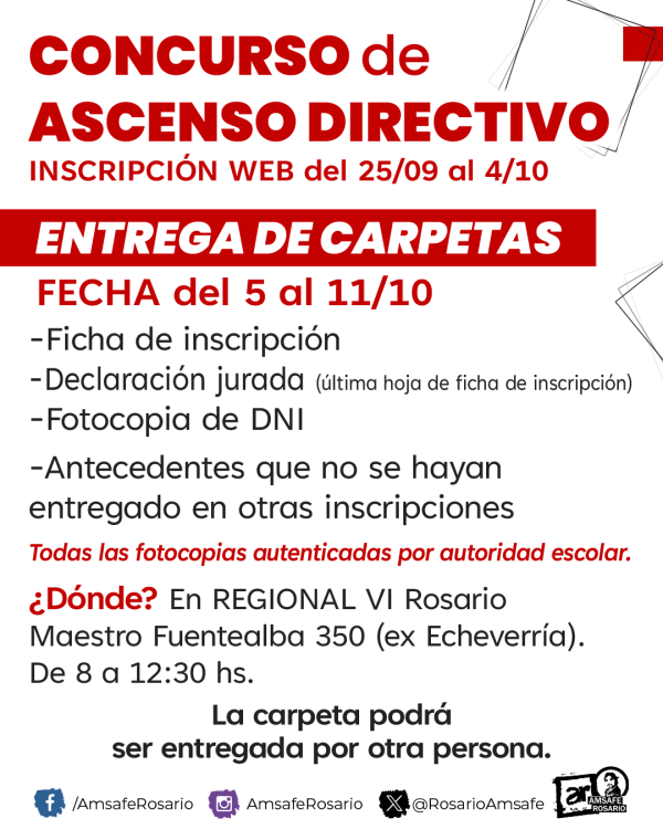 Concurso de ascenso directivo