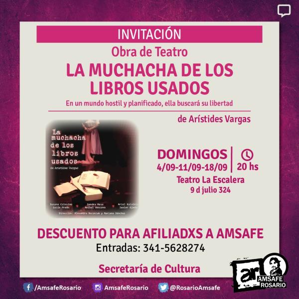 Teatro: La Muchacha de los Libros Usados