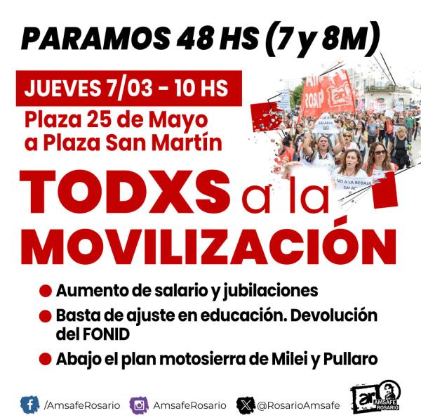 PARAMOS 48 HORAS 7 Y 8 DE MARZO