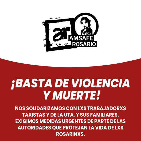 ¡Basta de violencia y muerte!