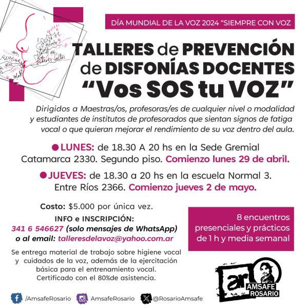 TALLERES DE LA VOZ 