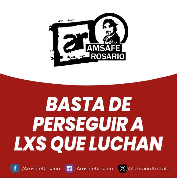 Basta de perseguir a lxs que luchan