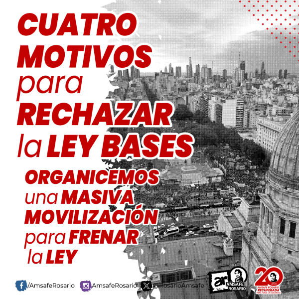 Cuatro motivos para rechazar la Ley Bases