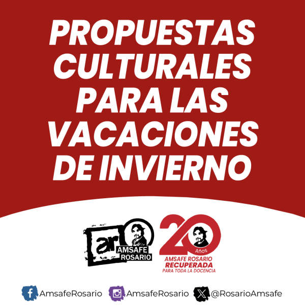 Propuestas Culturales para las vacaciones de invierno