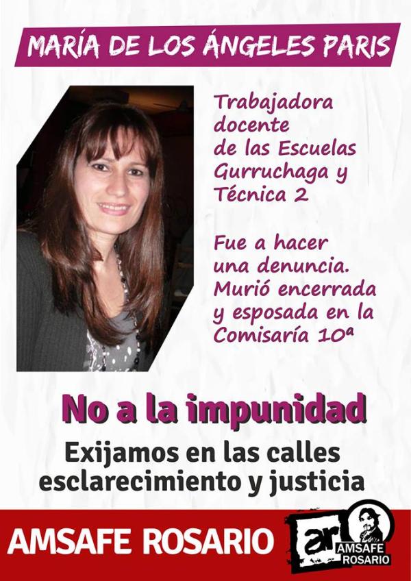 María de los Ángeles Paris: Se autorizó re-autopsia con delegados de la morgue de la Nación
