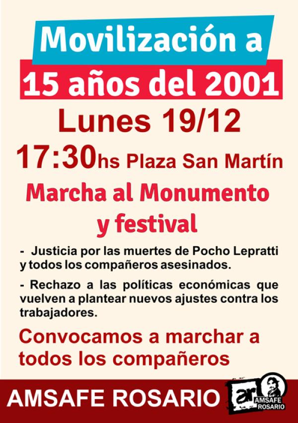 Movilización a 15 años del 2001