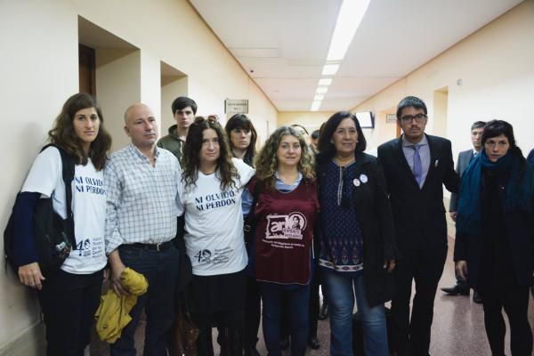 Audiencia de presentación y pedido de querella por familiares de María de los Ángeles