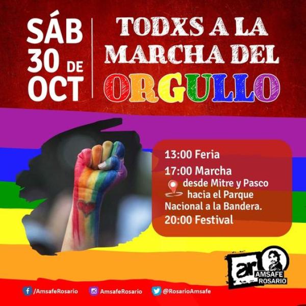 El 30/10 todxs a la Marcha del Orgullo