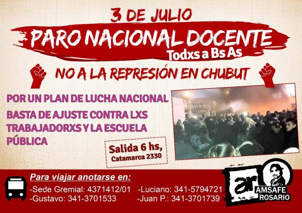 El martes 3, Todos a Buenos Aires!