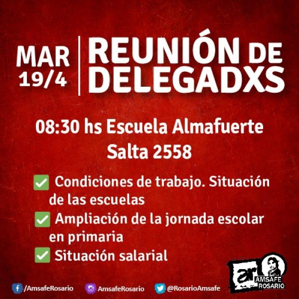 Reunión de Delegadxs