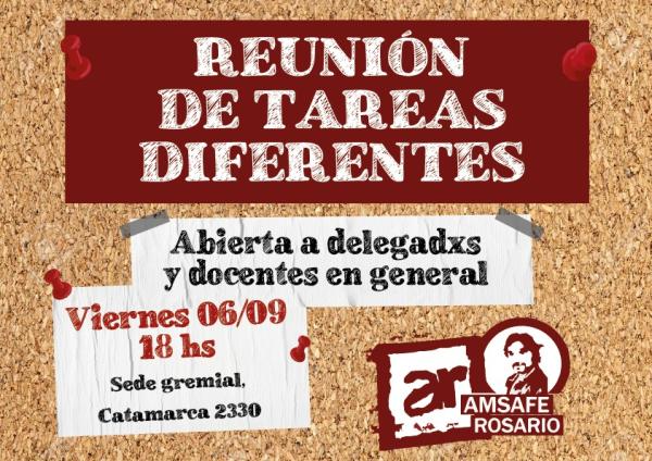 Reunión de Tareas diferentes