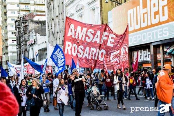 Marcha Federal Educativa en Rosario