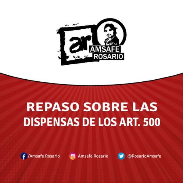 Repaso sobre las dispensas de los Art. 500