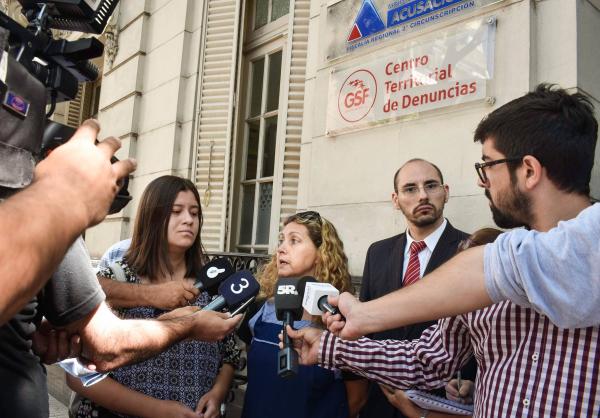 María de los Ángeles Paris: Presentación de denuncia al fiscal Schiappa Pietra