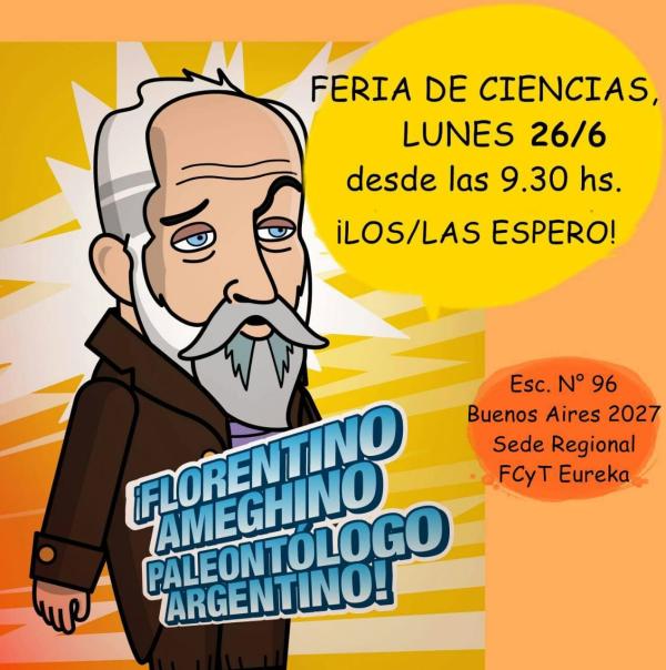 Feria de ciencias en la escuela Ameghino