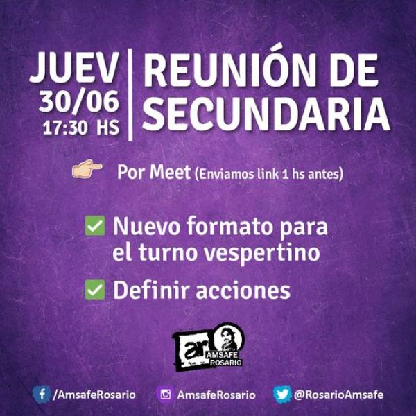 Reunión de Secundaria