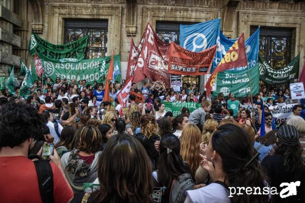 En rosario ganó el rechazo. La asamblea provincial aceptó la propuesta.