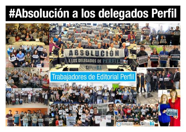 Toda la solidaridad con los delegados de Editorial Perfil.