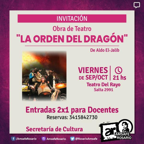 Teatro: "La Orden del Dragón"
