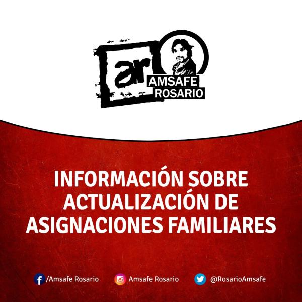 Información sobre Actualización de Asignaciones Familiares