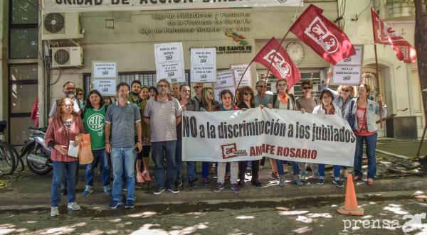 Urgente pago de los haberes a las y los jubiladxs.