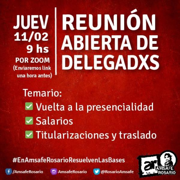 Reunión Abierta de Delegadxs