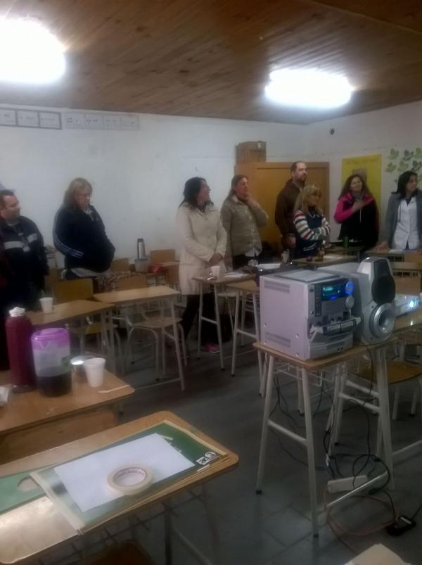 Taller de la Voz en la escuela nº 1293