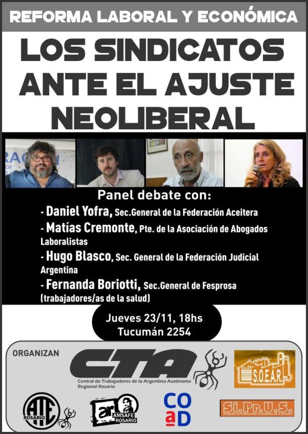 Charla sobre la reforma laboral y económica