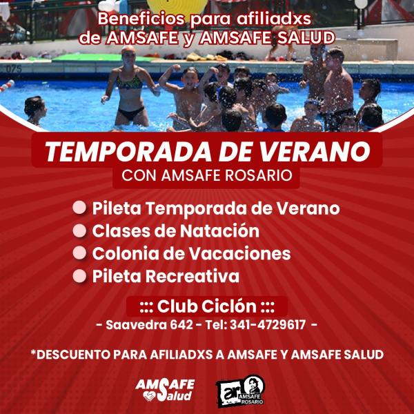 Temporada de Verano con Amsafe Rosario