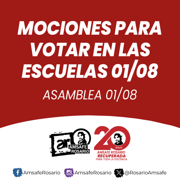 MOCIONES PARA VOTAR EN LAS ESCUELAS 01/08