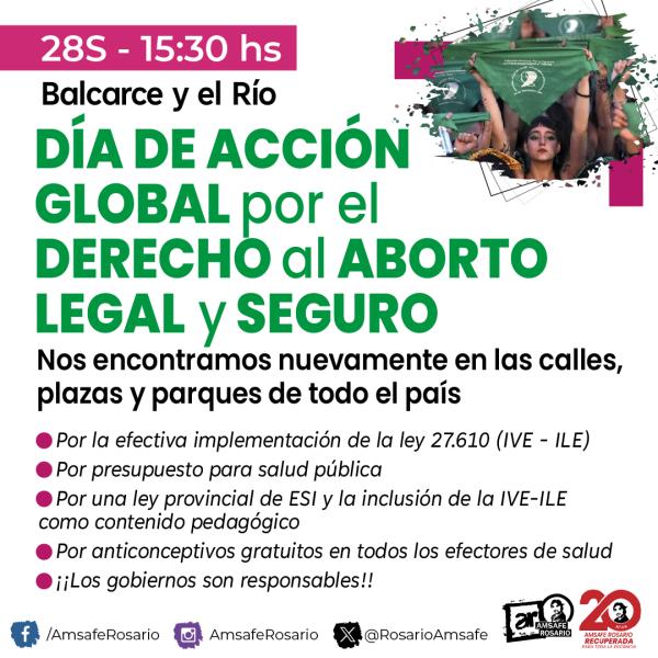 #28S Día de Acción Global por el Derecho al Aborto Legal y Seguro