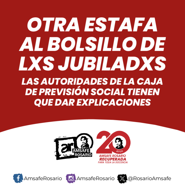 Otra estafa al bolsillo de lxs jubiladxs