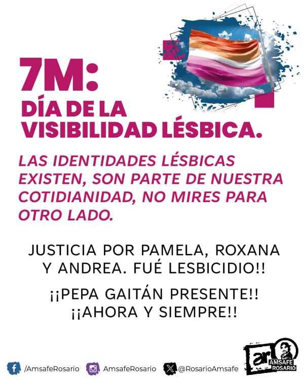  7 de marzo día de la visibilización lésbica
