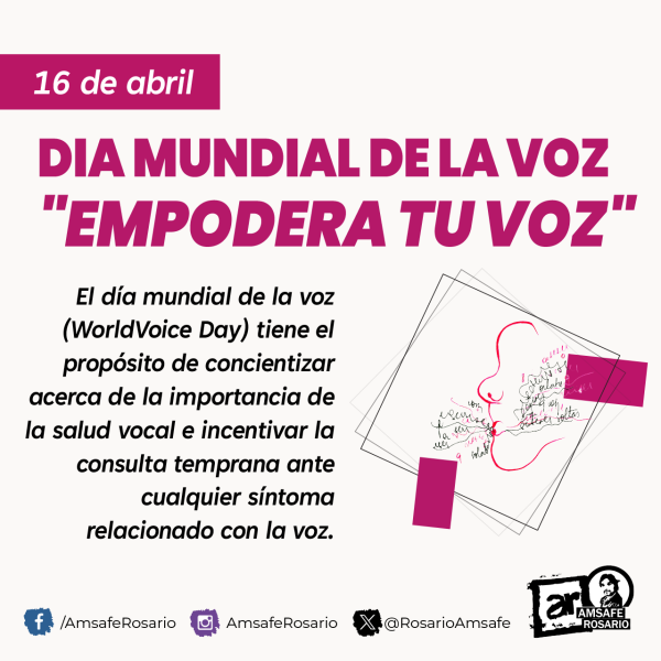 16A: DÍA MUNDIAL DE LA VOZ
