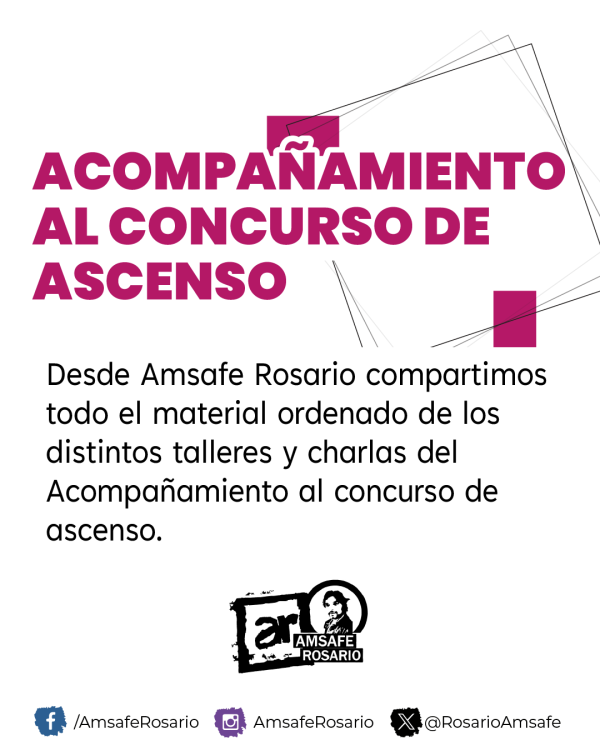 MATERIAL DEL ACOMPAÑAMIENTO AL CONCURSO DE ASCENSO