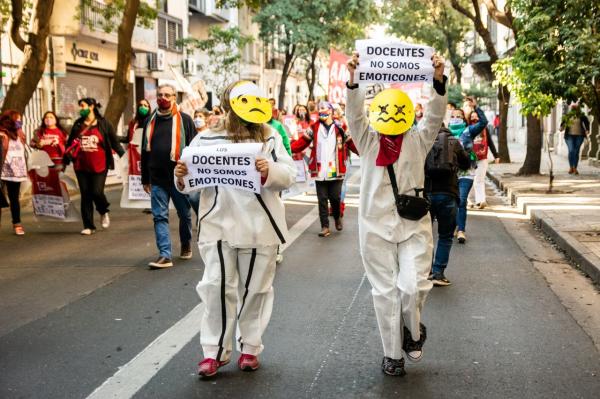 Marcha y concentración por la Reapertura de Paritarias