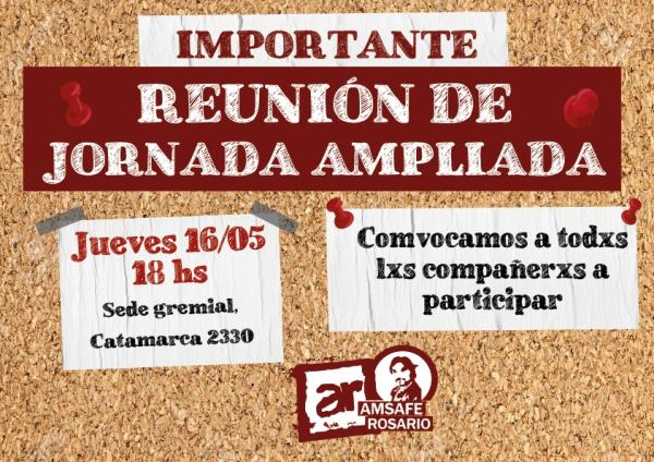 Reunión de Jornada Ampliada