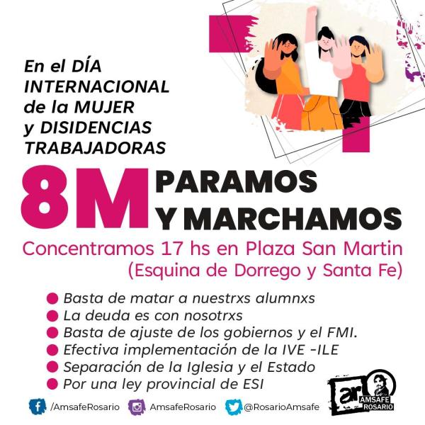 8M Paramos y Marchamos