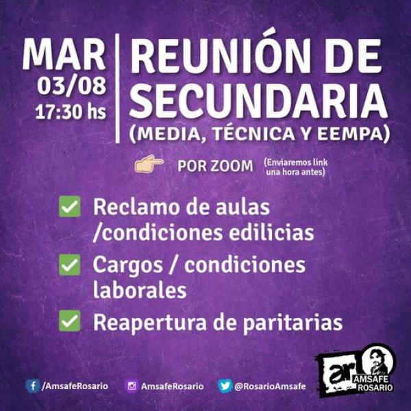 Reunión de Secundaria