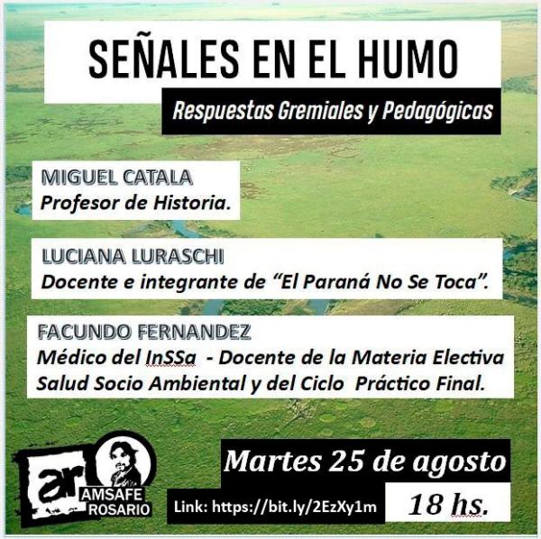 Señales en el humo. Respuestas gremiales y propuestas pedagógicas.